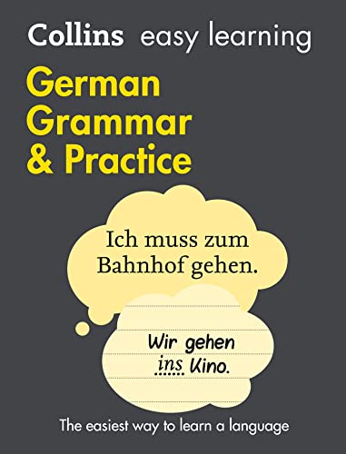 Collins Easy Learning Easy Learning German Grammar And Practice Trusted Support For Learning [Sec