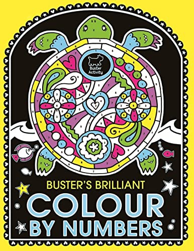 Buster'S Brilliant Colour By Numbers [Lingua Inglese]