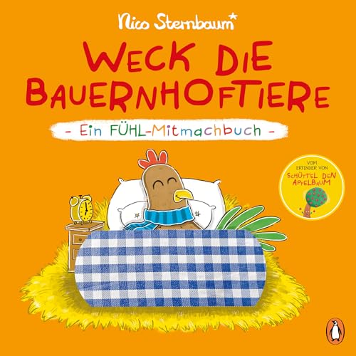 Weck Die Bauernhoftiere - Ein Fühl-Mitmachbuch: Pappbilderbuch Ab 1,5 Jahren Mit Fühlelementen