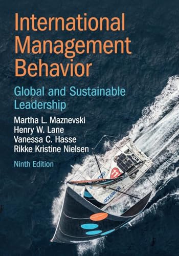 International Management Behavior: Global And Sustainable Leadership