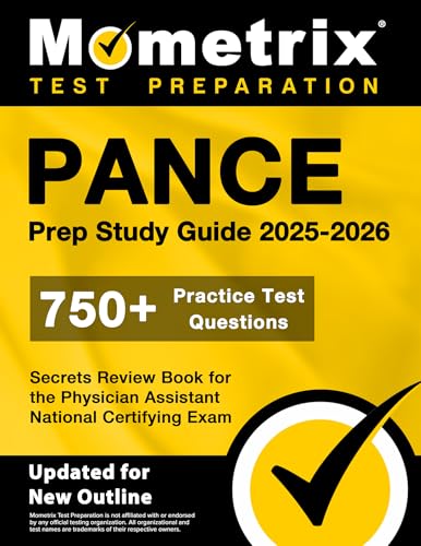 Pance Prep Study Guide - Practice Test Questions, Secrets Review Book For The Physician Assistant National Certifying Exam