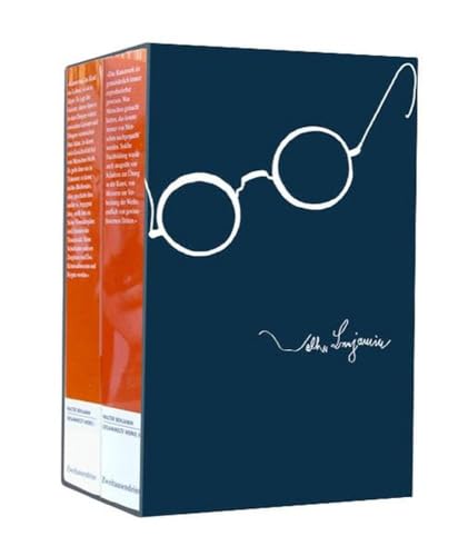 Walter Benjamin. Gesammelte Werke.: Zwei Bände Im Schuber