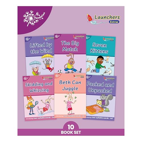 Phonic Books Dandelion Launchers Extras Stages 16-20: Simple Two-Syllable Words And Suffixes