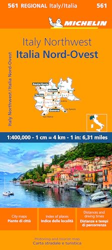 Carta Stradale. Italia - Nord Ovest: Map