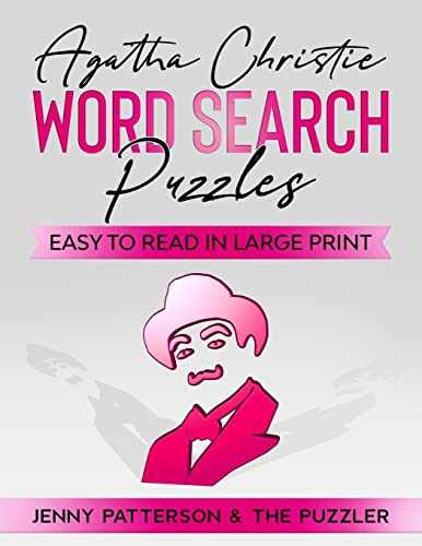 Agatha Christie Word Search Puzzles: Easy To Read In Large Print