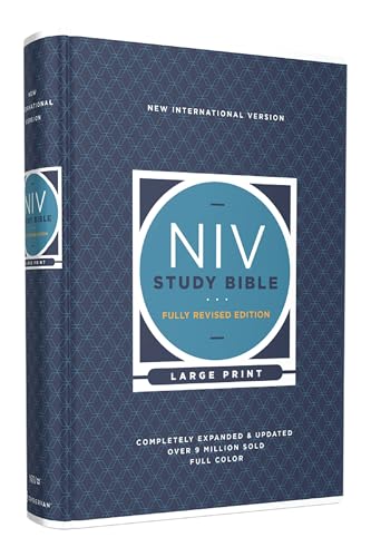 Bib Niv Study Bible: New International Version, Study Bible, Large Print