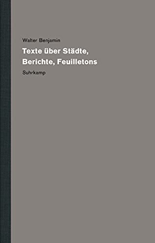 Werke Und Nachlaß. Kritische Gesamtausgabe: Band 14: Texte Über Städte, Berichte, Feuilletons