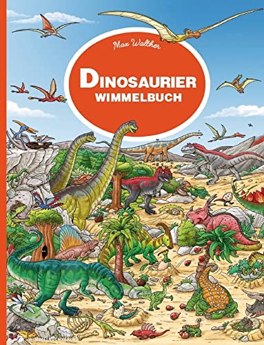 Dinosaurier Wimmelbuch Pocket: Die Praktische Pocket Ausgabe Für Unterwegs