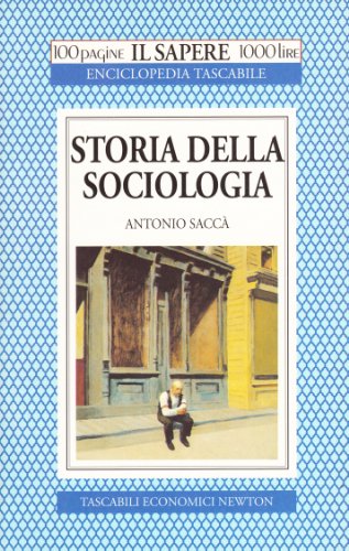 Storia Della Sociologia