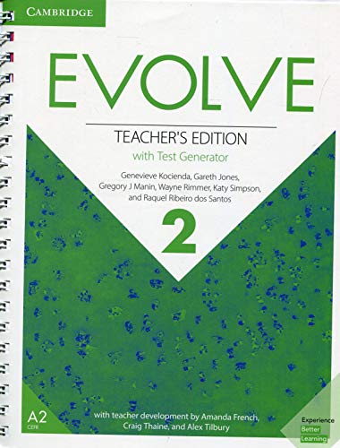 Evolve. Level 2. Teacher'S Edition With Test Generator