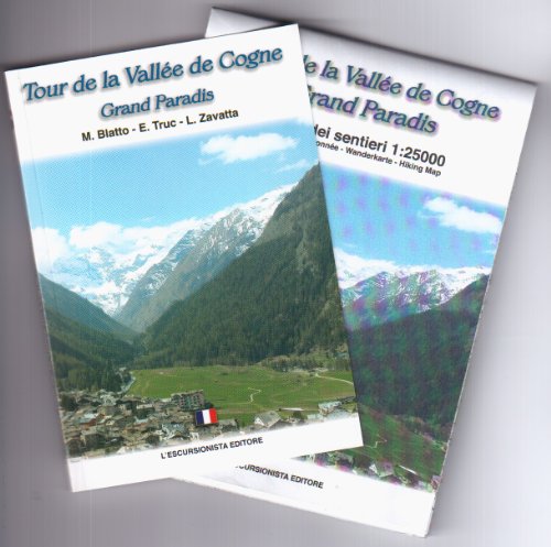 Tour De La Valée De Cogne Grand Paradis. Con Cartina