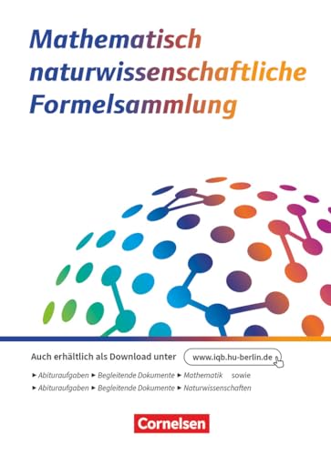 Das Große Tafelwerk - Offizielle Mathematisch-Naturwissenschaftliche Formelsammlung Für Die Abiturprüfung (Iqb) - Alle Bundesländer Außer Bayern - 5Er