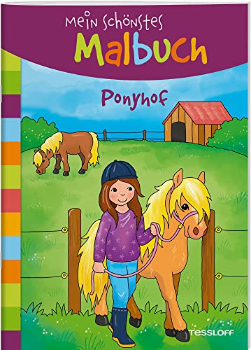 Mein Schönstes Malbuch. Ponyhof: Malen Für Kinder Ab 5 Jahren