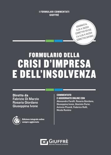 Formulario Della Crisi D'Impresa E Dell'Insolvenza