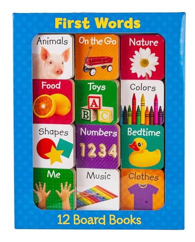 First Words 12 Mini Board Books
