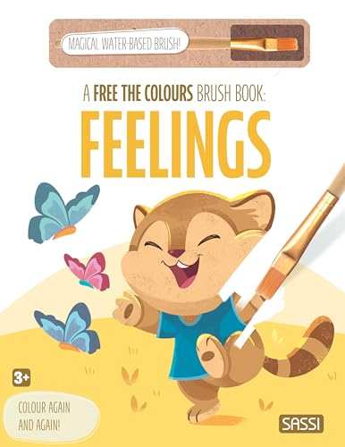 A Free The Colours Brush Book: Feelings. Ediz. Illustrata. Con Magical Water-Based Brush