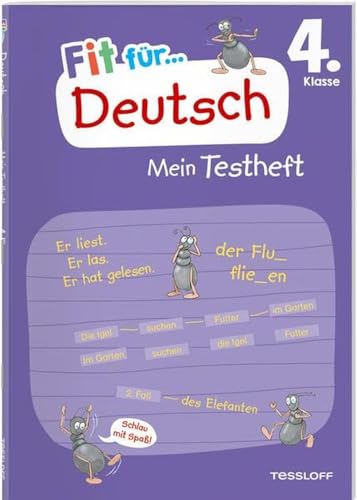 Fit Für Deutsch 4. Klasse. Mein Testheft: Wissen Testen In Rechtschreibung Und Grammatik