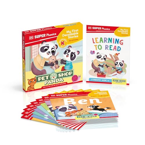 Dk Super Phonics My First Decodable Stories Pet Shop Panda