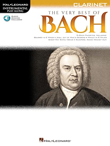 The Very Best Of Bach: Instrumental Play-Along For Clarinet; Includes Downloadable Audio