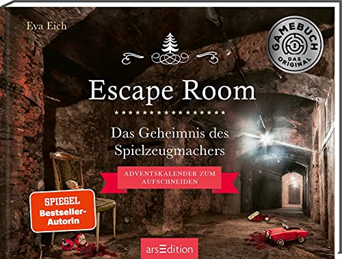 Escape Room. Das Geheimnis Des Spielzeugmachers: Adventskalender Zum Aufschneiden | Das Original: Ein Escape-Room-Adventskalender Von Eva Eich