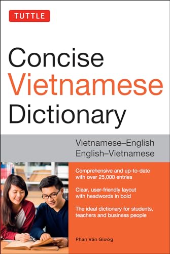 Tuttle Concise Vietnamese Dictionary: Vietnamese-English / English-Vietnamese