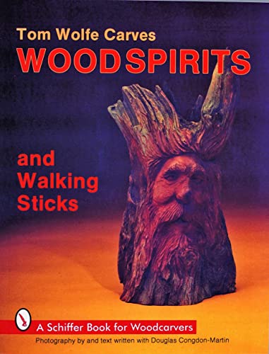 Tom Wolfe Carves Wood Spirits And Walking Sticks