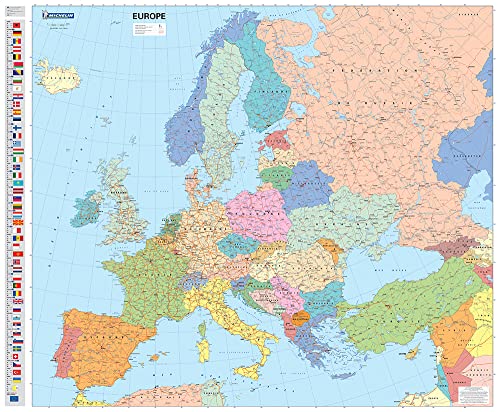 Europa Politica 1:4.300.000 Ediz. Plastificata: Wall Map