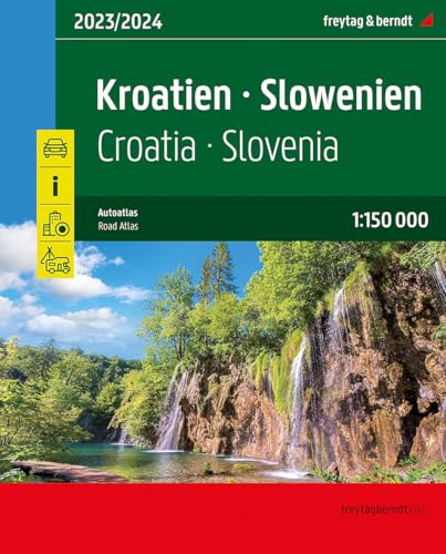 Superatlas Croatia - Slovenia: Straßenatlas Mit Spiralbindung: Hs Sp
