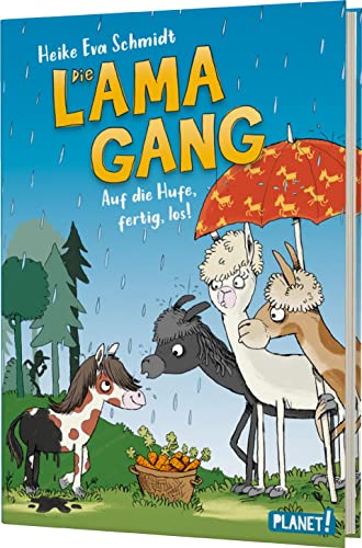 Die Lama-Gang. Mit Herz & Spucke 4: Auf Die Hufe, Fertig Los!: Lustige Detektivgeschichte Ab 8