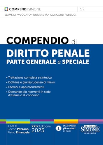 Compendio Di Diritto Penale Parte Generale E Speciale