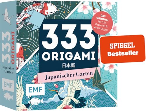 333 Origami - Japanischer Garten - Zauberschöne Papiere Falten Für Japan-Fans: Das Original: Mit Anleitungen Und 333 Feinen Papieren: Hochwertiges Ori
