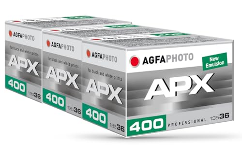 Agfaphoto Apx 400-36 Tre Pack Nero/Bianco Film Per Foto