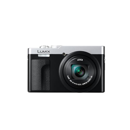 Panasonic Lumix Dc-Tz99E-S Fotocamera Compatta Da Viaggio Con Zoom, Obiettivo Leica Dc, Zoom 30X, 20,3Mp, Video 4K 30P, Monitor Inclinabile, Wi-Fi, Bl