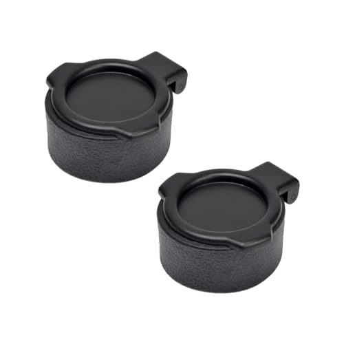2Pcs Copriobiettivo Per Cannocchiale Da Puntamento, Copri-Cannocchiale Apribile Flip Protezione Per Cannocchiale Da Puntamento Per Accessori Da Caccia
