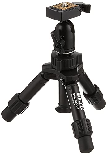 Slik Mini Pro Dq - Treppiede Da Tavolo A 2 Sezioni, Colore: Nero
