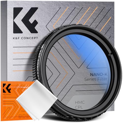 K&F Concept Filtro Polarizzatore Circolare Per Dash Cam,40Mm Filtro Cpl Per Fotocamera Frontale Dashcam Compatibile Con Vantrue N5 N4Pro S1Pro E1 E2 E