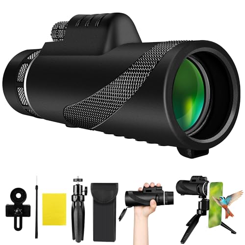 40X60 Telescopio Monocolo Cannocchiale Professionale Potente Hd Telescopio Monoculare Professionale Teleobiettivo Per Smartphone Impermeabile Cannocch