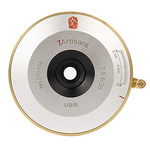 7Artisans - Obiettivo A Fuoco Fisso Leica M Da 35 Mm F5.6 Per Leica M, M10, M240M-P240, M-Typ246, M-P, M 262, M7
