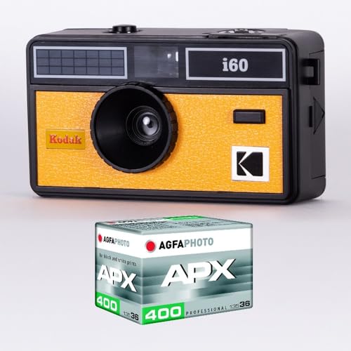 Kodak Da00258 - Confezione Per Fotocamera Kodak I60 E 1 Pellicola 400 Iso A 36 Pose, Obiettivo Ottico 31 Mm, Adatto Per Pellicole Iso 200/400/800, Per