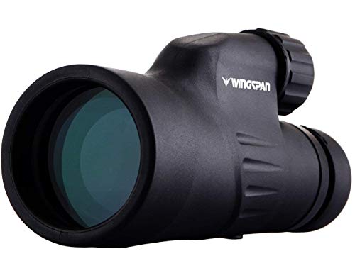 Wingspan Optics Explorer - Monocolo Ad Alta Potenza, 12X50, Fuoco A Mano Singola, Impermeabile, Uso Diurno