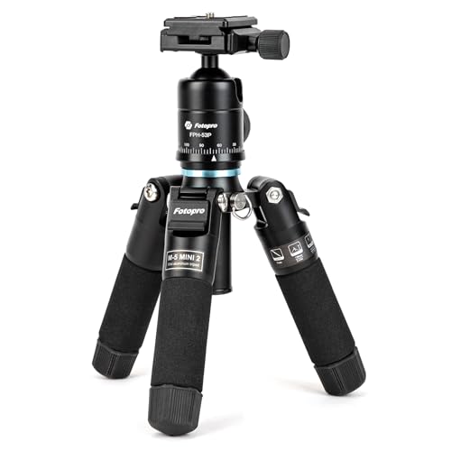 Fotopro Mini Treppiede Per Fotocamera, Treppiede Professionale Da 1,74 Lbs, Mini Treppiede Portatile Compatto Da Scrivania Con Testa A Sfera A 360°, B