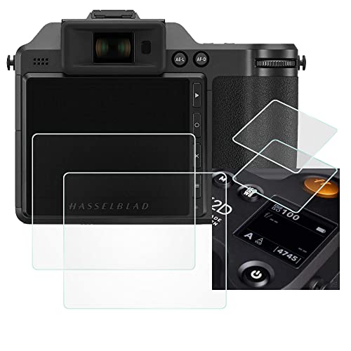 Fire Rock X2D Top+Proteggi Schermo Lcd Per Fotocamera Hasselblad X2D X2D, Copertura In Vetro Temperato Ultra-Clear Anti-Graffio Senza Bolle Per Hassel