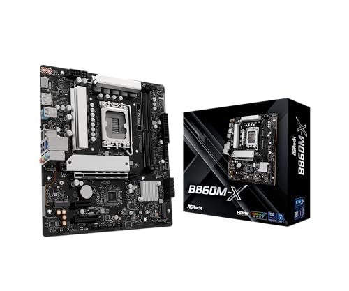 Asrock B860M-X 1851 Matx Hdmi/Dp Ddr5 (90-Mxbru0-A0Uayz)