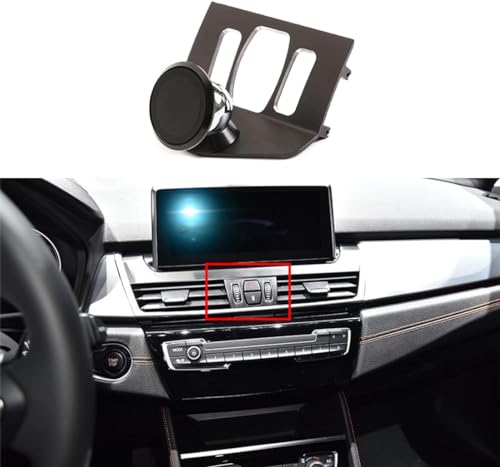 Metyoucar Supporto Per Telefono Da Auto In Lega Di Alluminio Per Presa D'Aria Centrale Dell'Auto, Compatibile Con Tutti I Modelli Smartphone, Per Seri