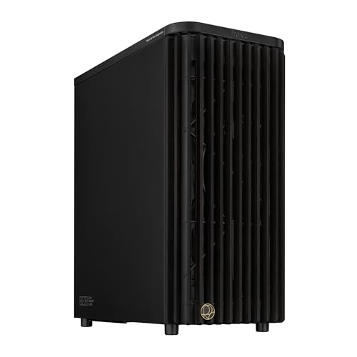 Asus Proart Pa401 Wood Metal, Case Gaming Atx In Metallo E Pannello Frontale In Legno, Ventola Posteriore Da 120 Mm E 2 Ventole Frontali Con Pwm Da 16
