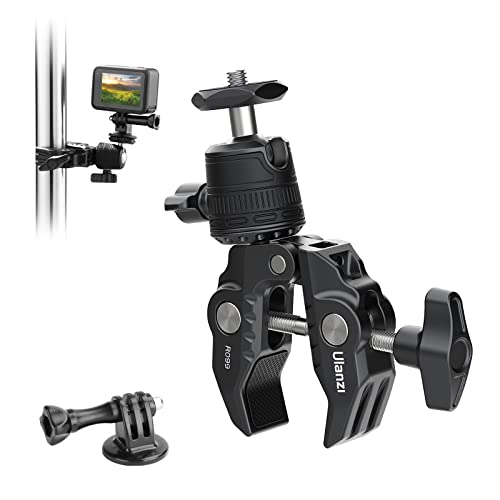 Ulanzi R099 Treppiede A Morsetto, Mini Braccio Magico Con Super Morsetto, Morsetto Con Braccio A Testa Sferica A 360° E Vite Da 1/4 Di Pollice, Suppor