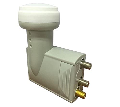 Digiquest Lnb Scr 2Legacy (Scr Unicable 4+2 Legacy) Con Doppia Schermatura |Distribuisce Il Segnale Satellitare Fino A 4 Decoder Con Un Unico Cavo Coa