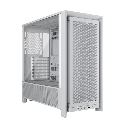 Corsair Frame 4000D Modular Mid–Tower Atx Pc Case – Flusso D'Aria Elevato, Sistema Di Montaggio Ventole Infinirail™, Asus Btf, Msi Project Zero, Gigab