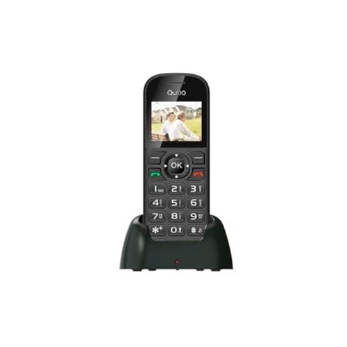 Qubo Telefono Cellulare Per Anziani D-1803Bk 1,75" - Marca Ean: 6944762700843