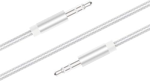 Cavo Audio Rinforzato Da 3,5 Mm A Usb C Maschio/Maschio 3 M Bianco Force Power Lite